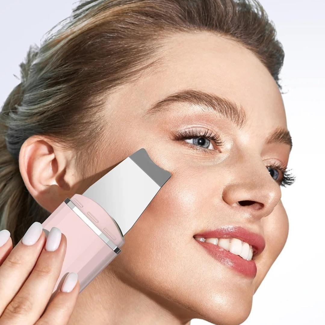 Appareil de Nettoyage Ultrasonique pour Visage – Peau Lisse et Purifiée
