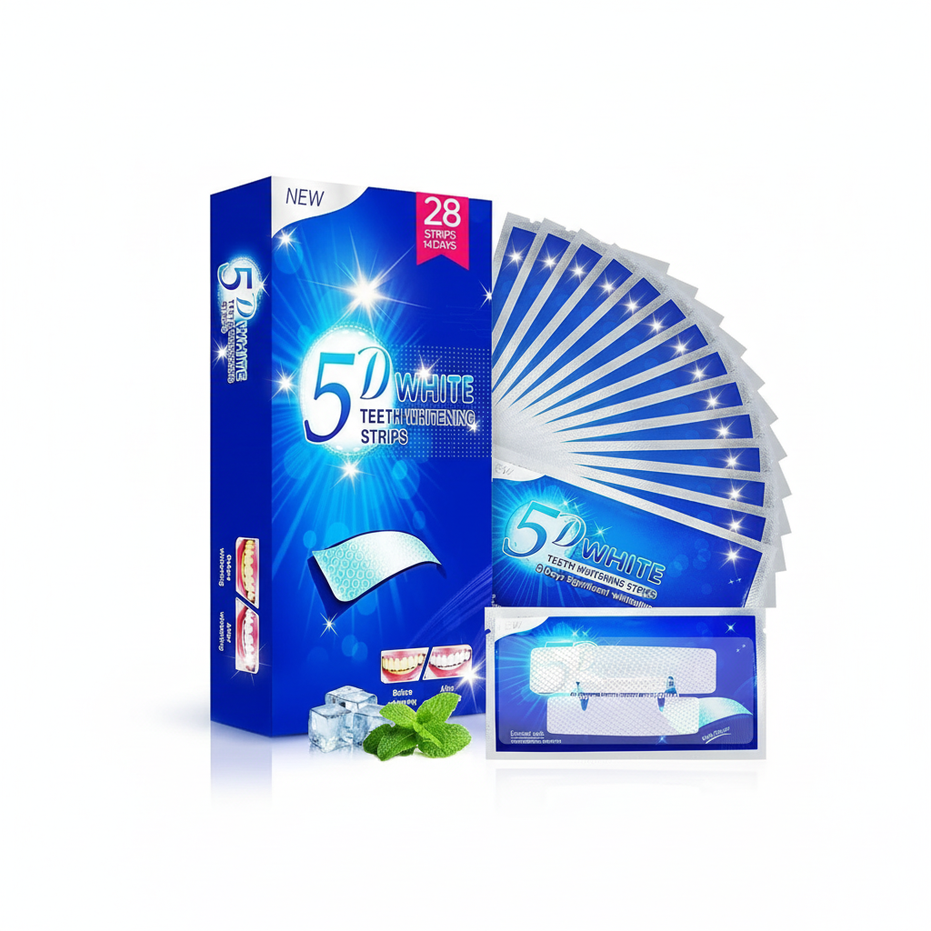 Kit de Blanchiment des Dents-Blanchiment Dentaire, 28 Bande 14 Ensembles Blanchisseur de Dents Sans Danger pour l'Émail, Formule Non Sensible (Mint-14 Ensembles)